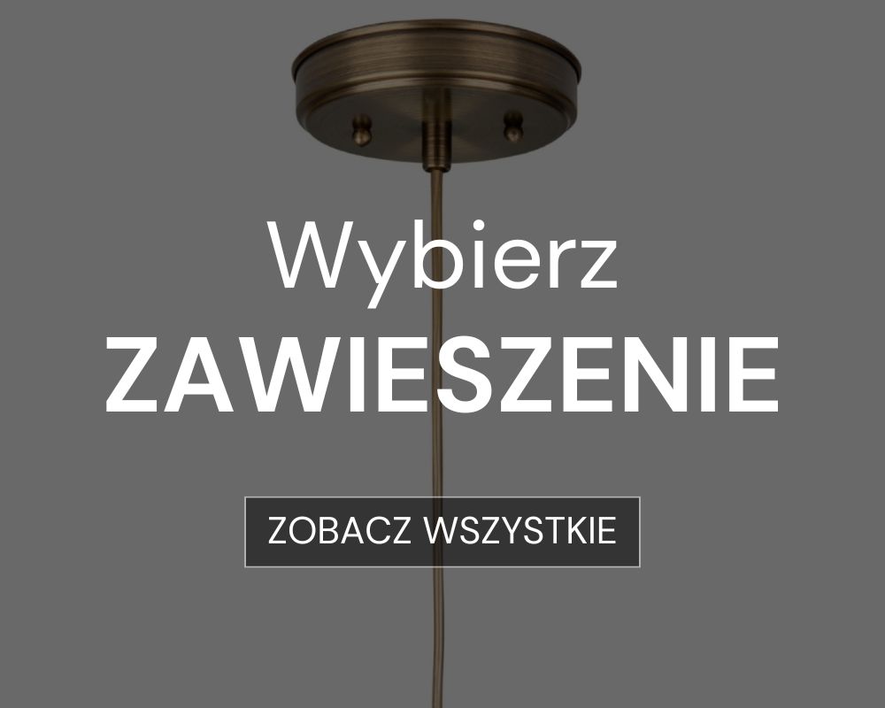 Wybierz zawieszenie do lampy wiszącej
